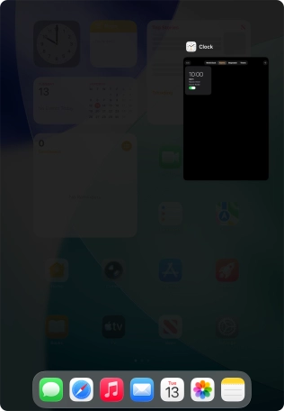 Slide upwards on the required application to end it. Slide upwards on the required application to end it.