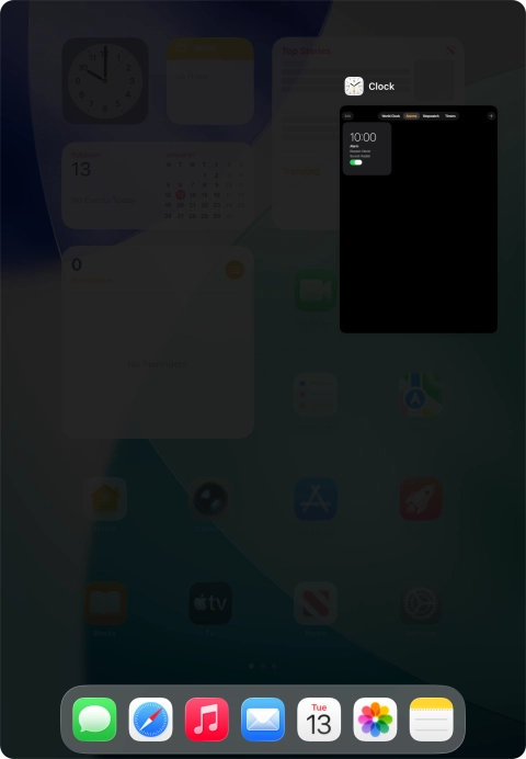 Slide upwards on the required application to end it. Slide upwards on the required application to end it.
