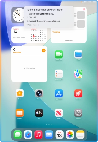 Ask questions about functions and settings on your tablet. Ask questions about functions and settings on your tablet.