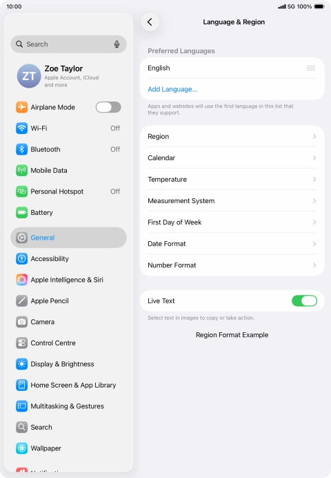 Press Add Language.... Press Add Language....