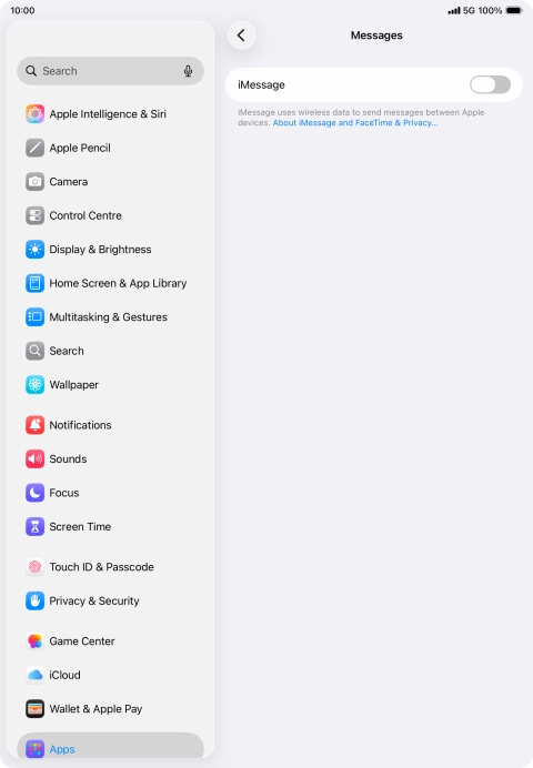 Press the indicator next to Press the indicator next to