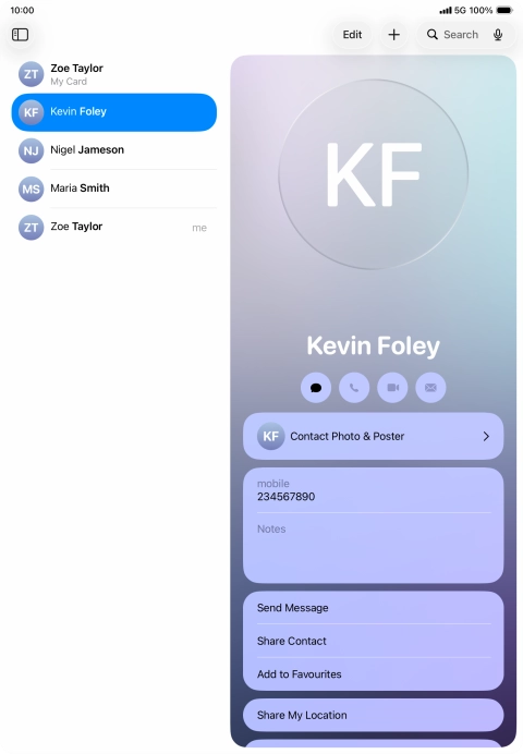 Press Edit. Press Edit.