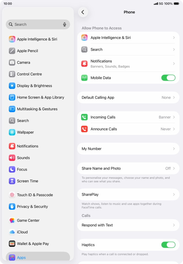 Press Announce Calls. Press Announce Calls.