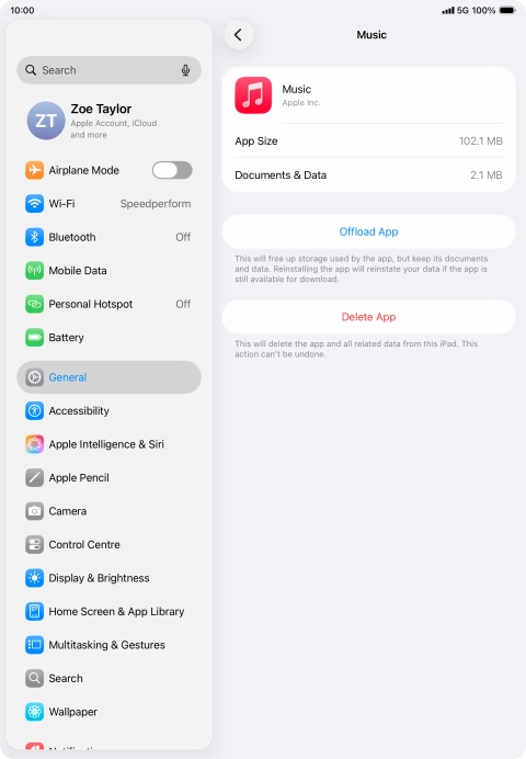 Press Offload App. Press Offload App.