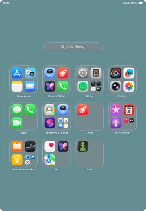 Press and hold the required app. Press and hold the required app.