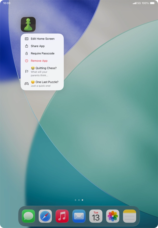 Press Require Passcode. Press Require Passcode.