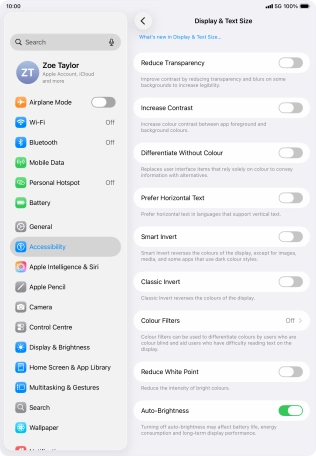 Press the indicator next to Press the indicator next to