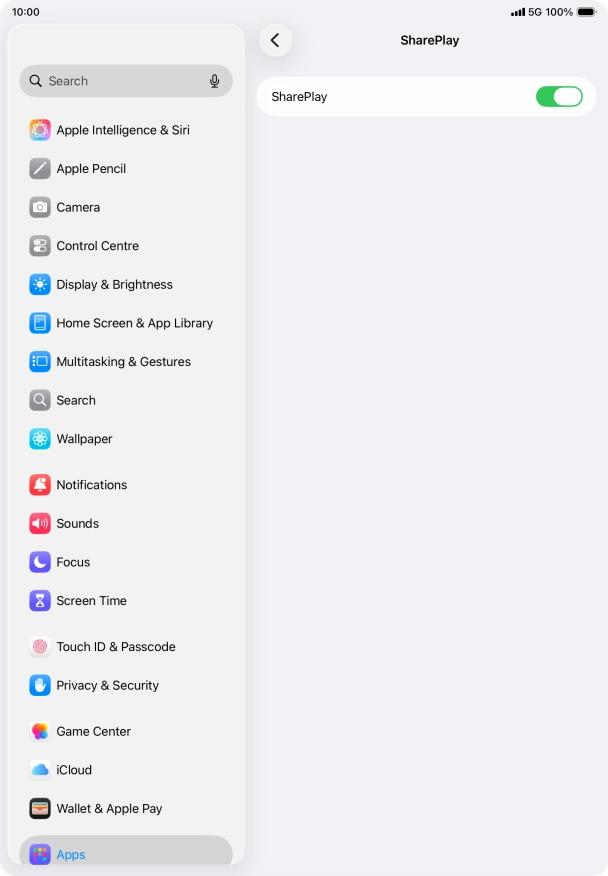 Press the indicator next to Press the indicator next to