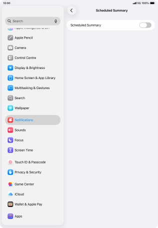 Press the indicator next to Press the indicator next to