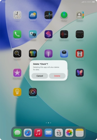 Press Delete. Press Delete.