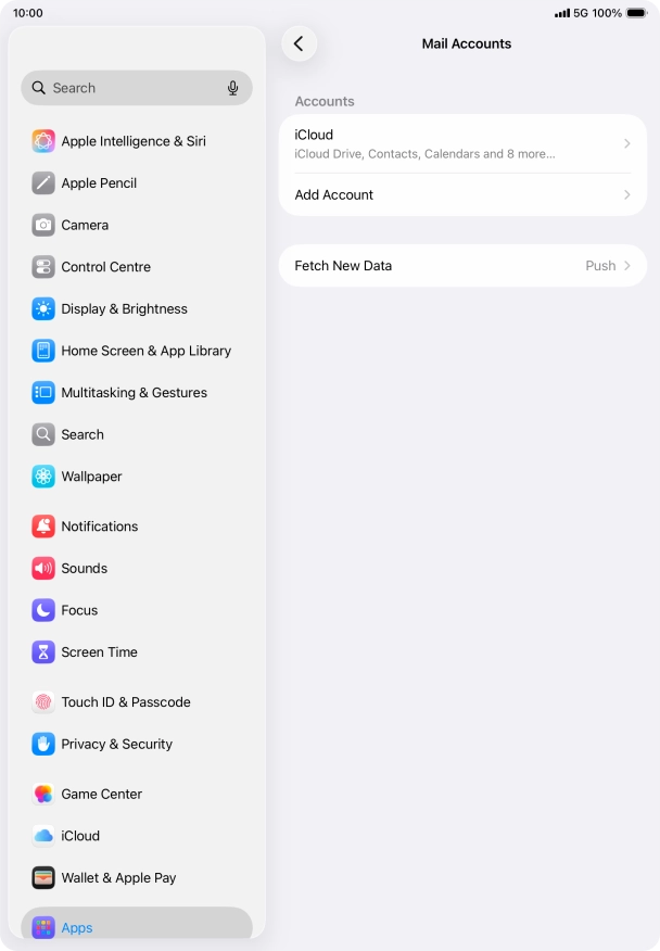 Slide your finger upwards starting from the bottom of the screen to return to the home screen.