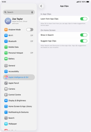 Press the indicators next to the required settings to turn them on or off. Press the indicators next to the required settings to turn them on or off.