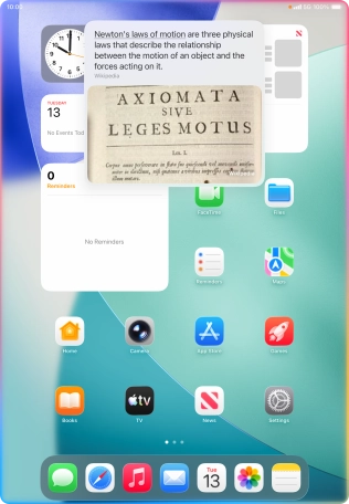 Ask questions or ask Siri to find information on the internet. Ask questions or ask Siri to find information on the internet.