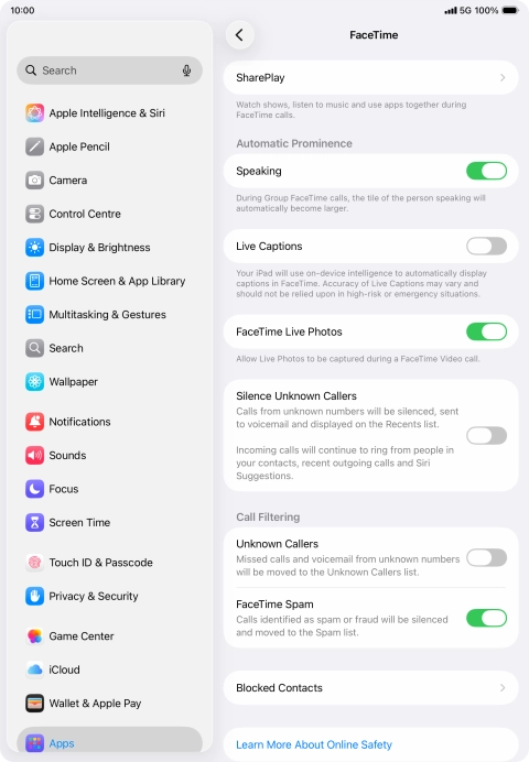 Press SharePlay. Press SharePlay.