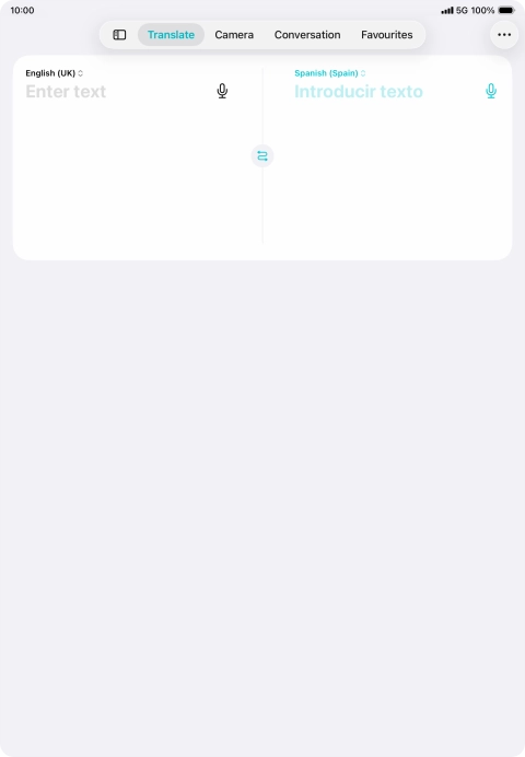 Press the first drop down list. Press the first drop down list.