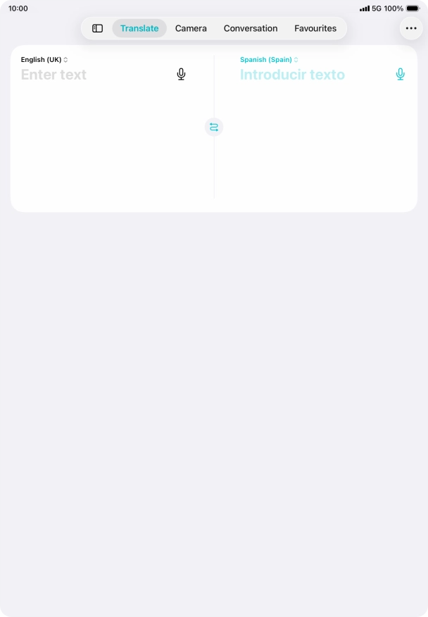 Press the first drop down list. Press the first drop down list.