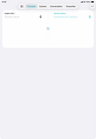 Press the first drop down list. Press the first drop down list.