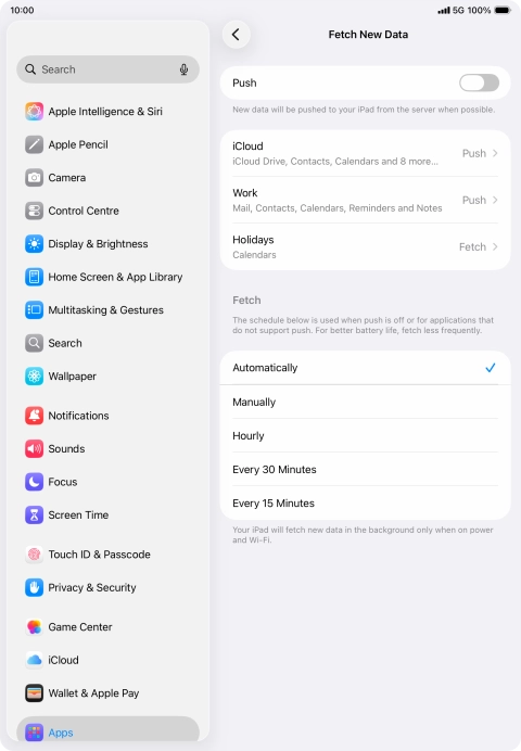 If you turn off the function, press the required setting. If you turn off the function, press the required setting.