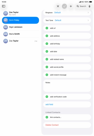 Press link contacts.... Press link contacts....