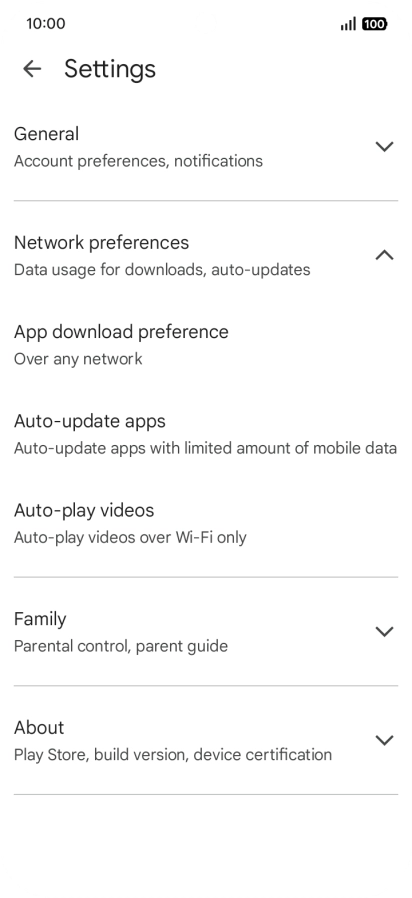 Press Auto-update apps.