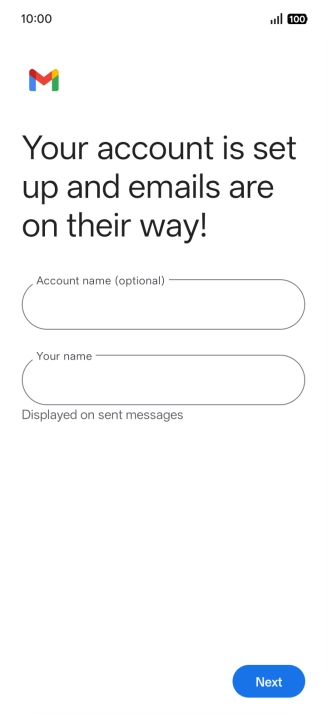 Press the field below 