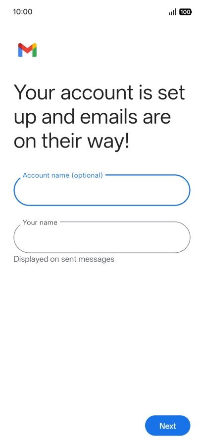 Press the field below 