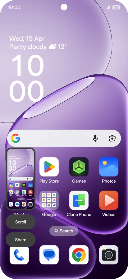 To edit your screenshot, press the screenshot and follow the instructions on the screen to make the required changes.