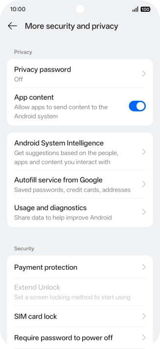 Press SIM card lock.