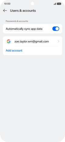 Slide your finger upwards starting from the bottom of the screen to return to the home screen.