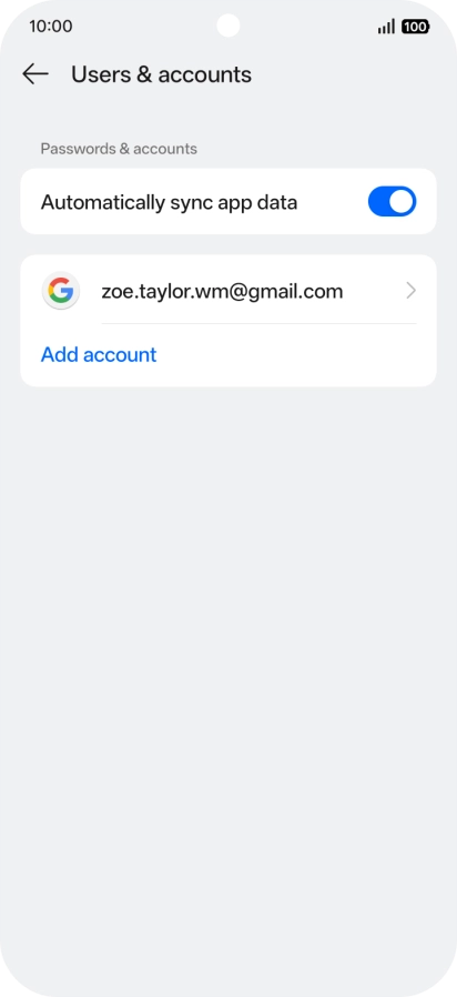 Slide your finger upwards starting from the bottom of the screen to return to the home screen.