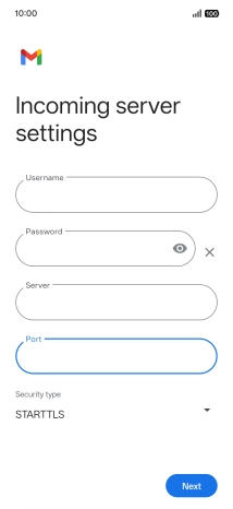 Press the drop down list below 