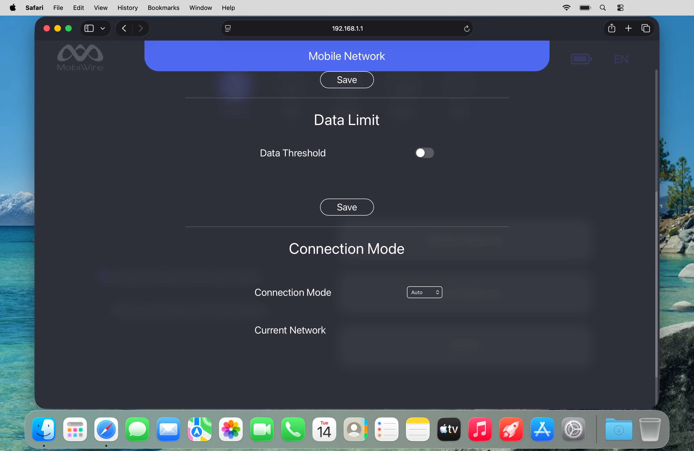 Click the drop down list next to 