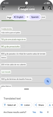 Follow the instructions on the screen to select the required language settings and use the function.