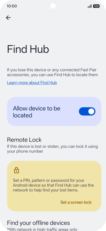 Slide your finger upwards starting from the bottom of the screen to return to the home screen.