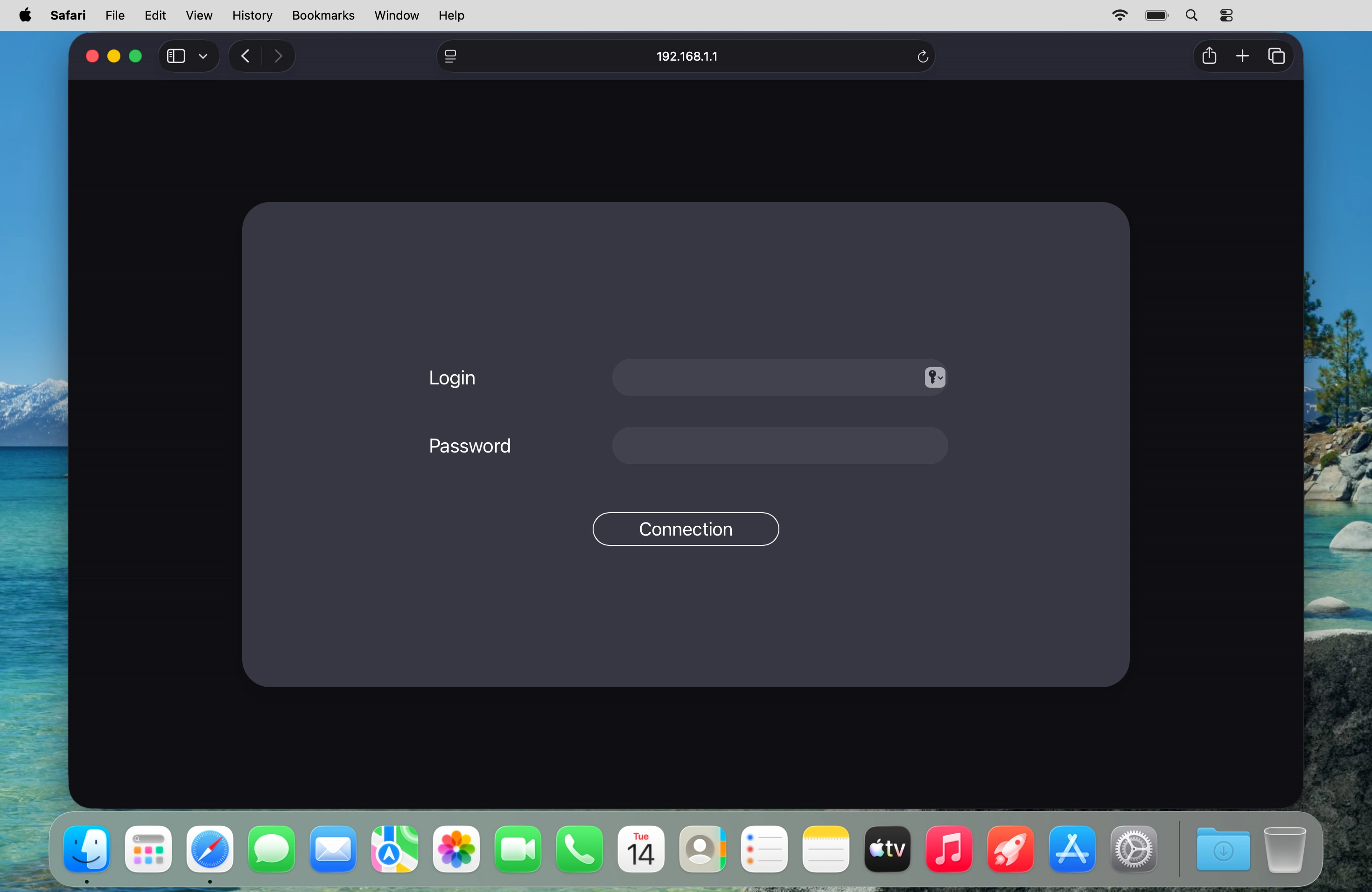 Click the field next to 