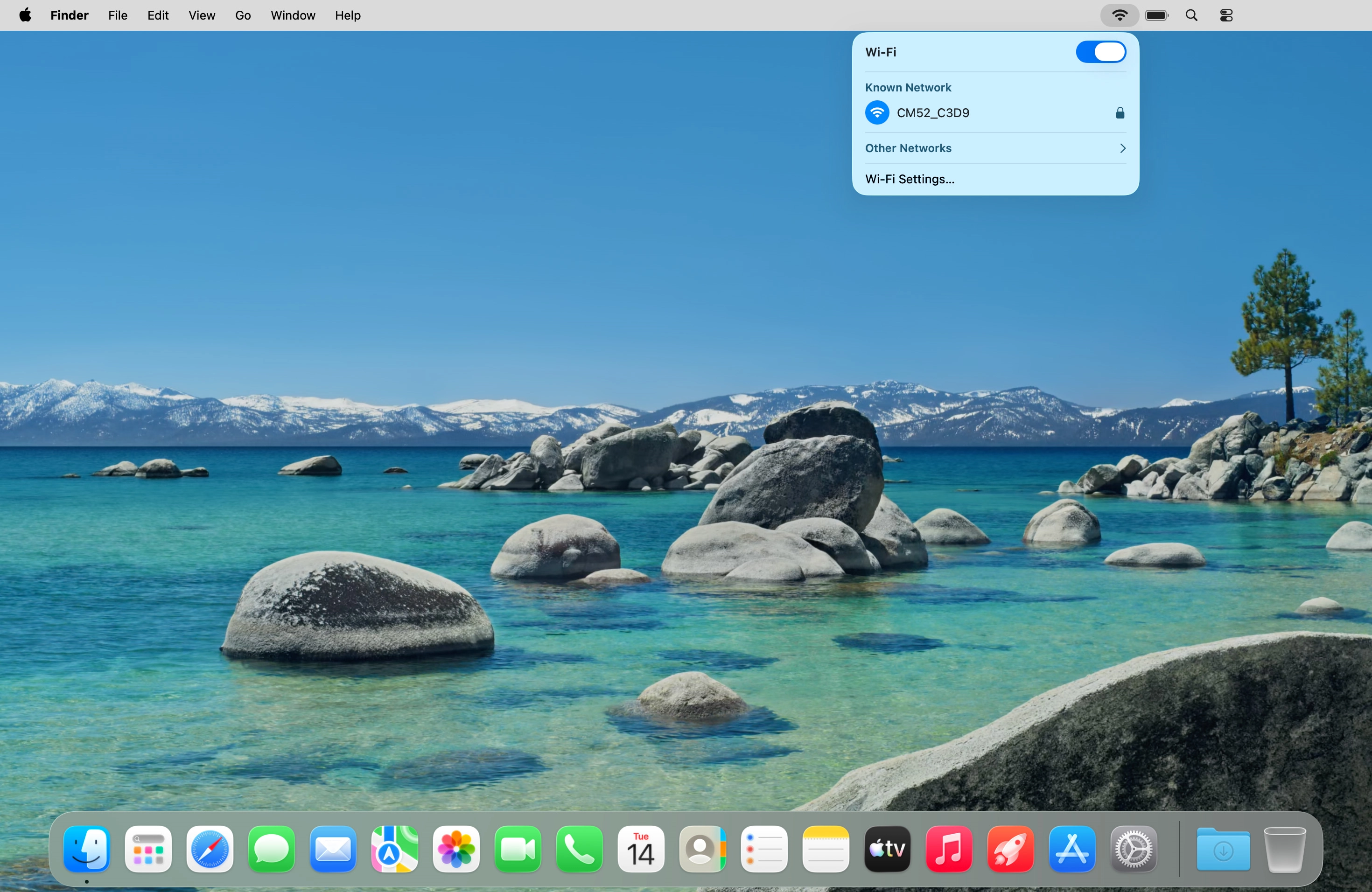 Click Wi-Fi Settings....