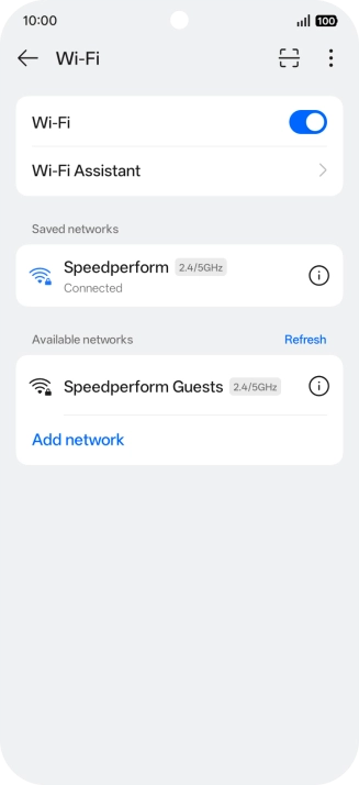 Slide your finger upwards starting from the bottom of the screen to return to the home screen.