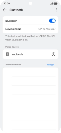 Slide your finger upwards starting from the bottom of the screen to return to the home screen.
