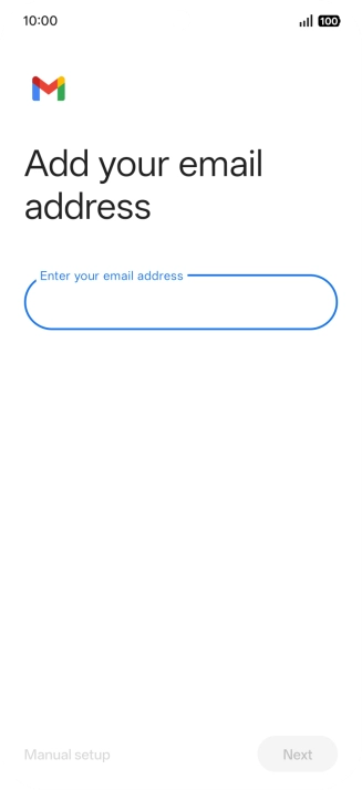 Press the field below 