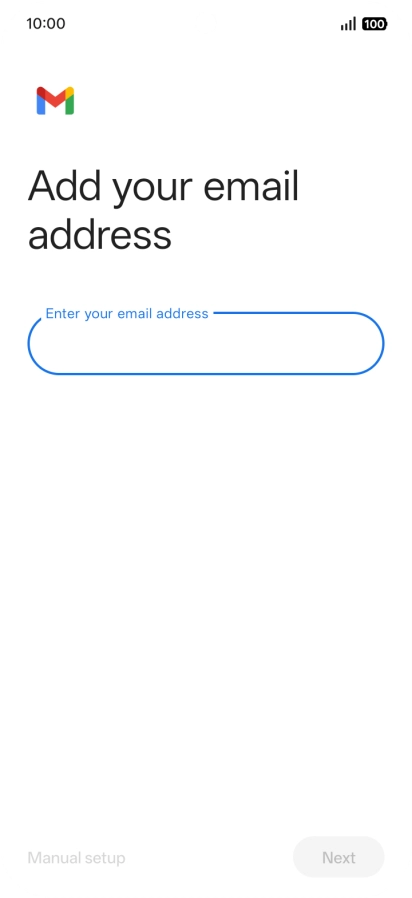 Press the field below 