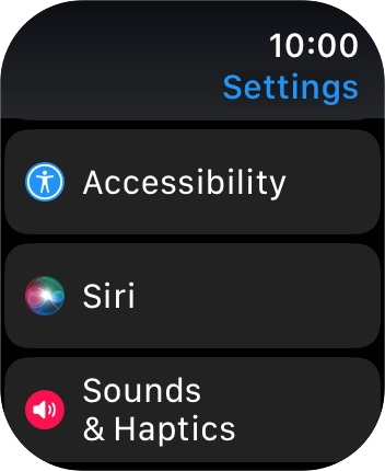 Press Siri.