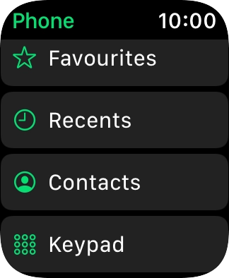 Press Keypad.