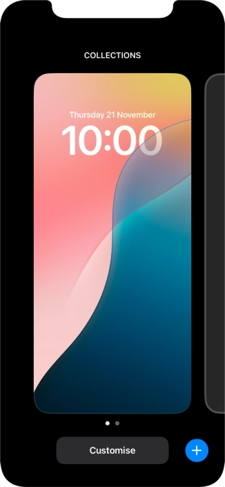 Press the add icon.