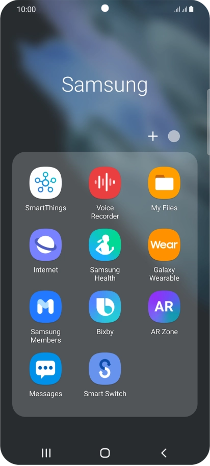 Press Bixby. Press Bixby.