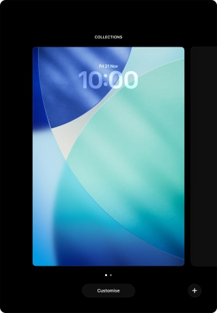 Press the add icon.