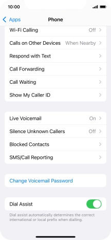 Press Silence Unknown Callers.