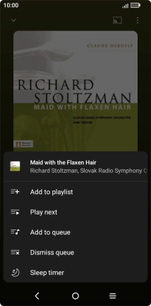 Press the add icon. Press the add icon.