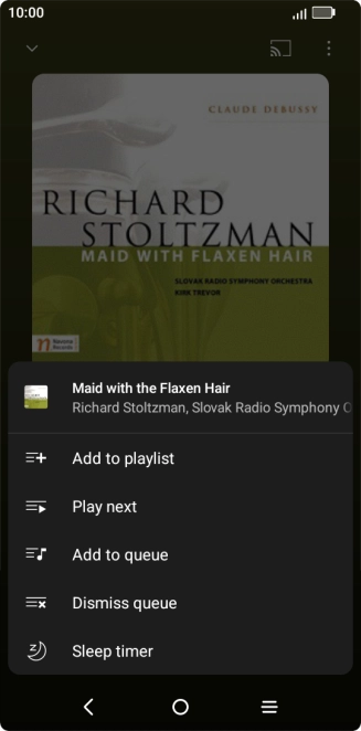 Press the add icon. Press the add icon.