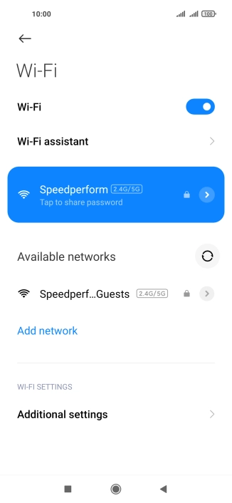 Press the Home key to return to the home screen. Press the Home key to return to the home screen.