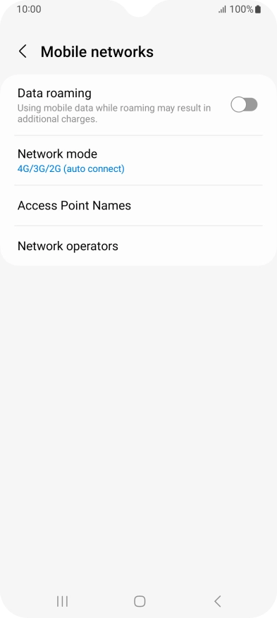 Press Access Point Names. Press Access Point Names.
